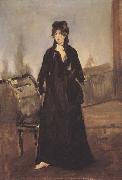 Edouard Manet Portrait de Berthe Morisot (mk40) china oil painting artist